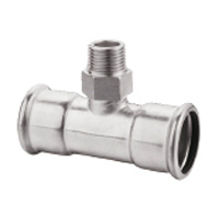 Tee with Male Branch