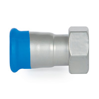 Straight Female Adaptor with Swivel Nut