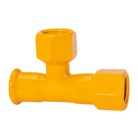 Tee with Female Thread Branch and End