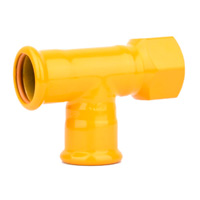 Tee with Female Thread End