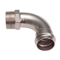 Elbow 90° with Male Threaded End