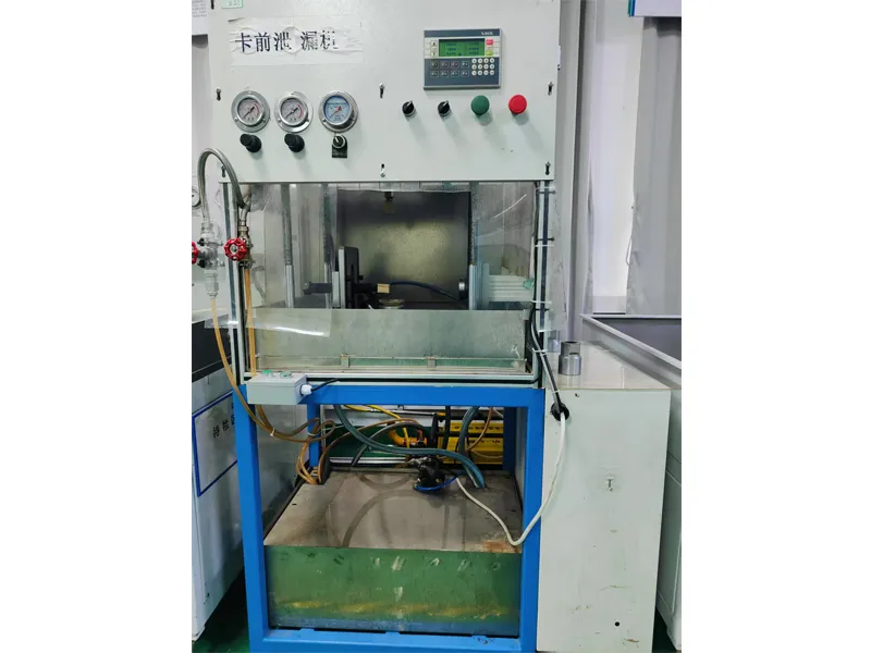 Leak Before Press Testing Chamber