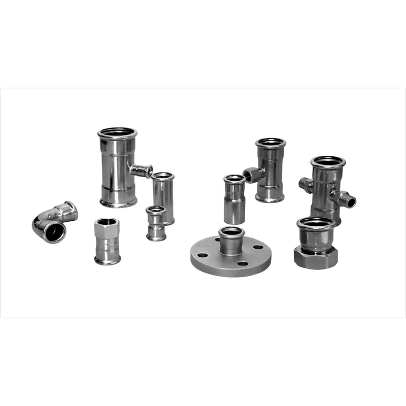 Zinc Plated Carbon Steel Press Fitting