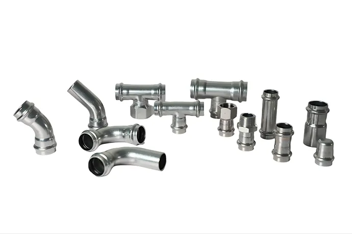 Carbon Steel V Profile Press Fittings