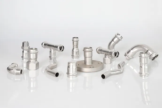 Inox V Profile Press Fittings