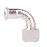 90° Bend with Female Thread