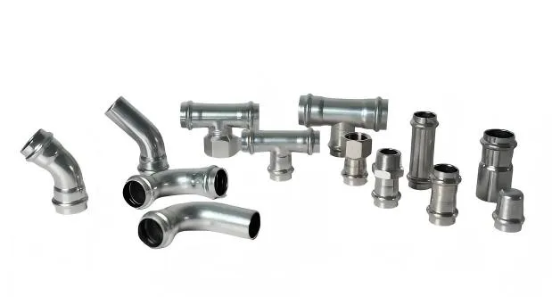 Zinc Plated Carbon Steel Press Fitting